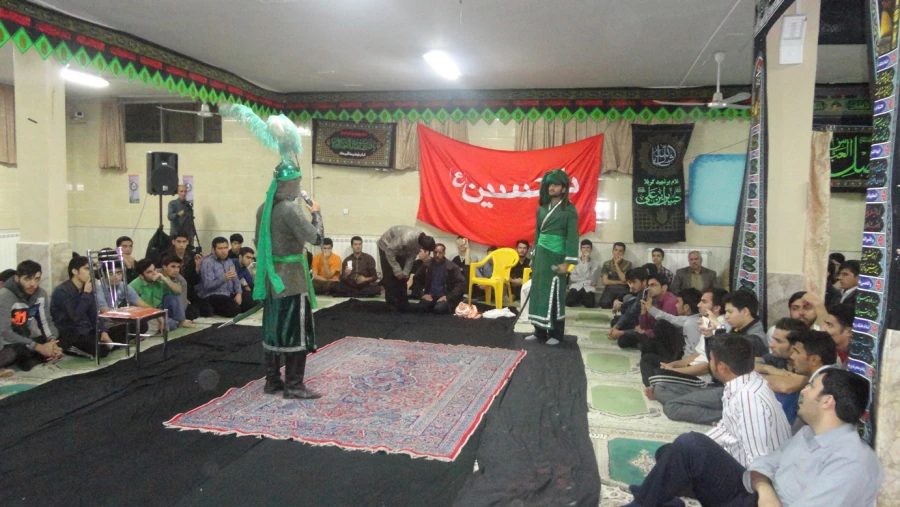 مراسم تعزیه خوانی بمناسبت اربعین حسینی