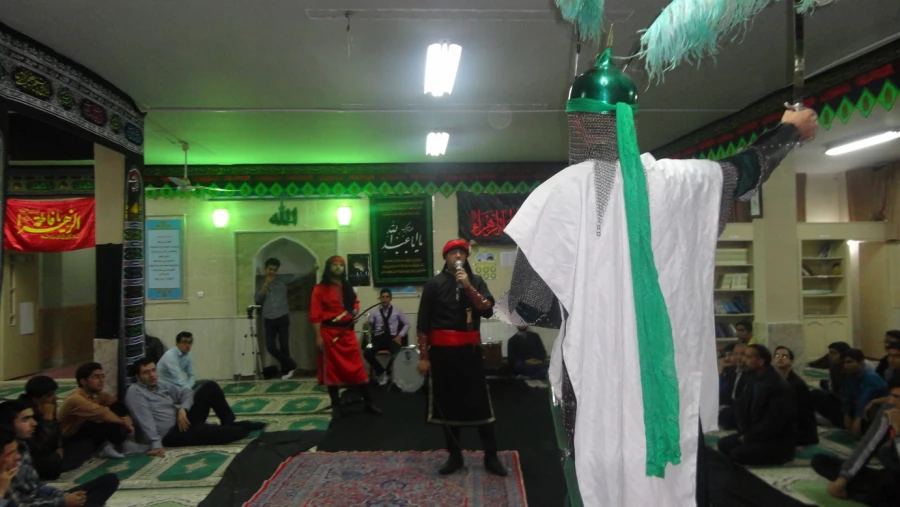 مراسم تعزیه خوانی بمناسبت اربعین حسینی