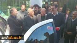 اهدای یک دستگاه خودرو توسط خیر محترم آقای حاج محمد رفیقیان به مرکز آموزش عالی دانشور