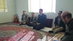 حضور دکتر خاکی و دکتر مجتبوی در منزل مرحوم آیت اله غرویان