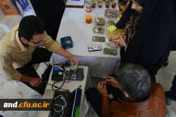 حضور دانشجویان در جشنواره شیرینی و شکلات