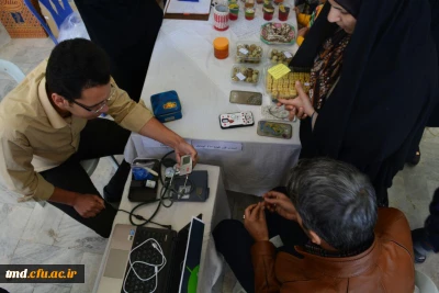 حضور دانشجویان مرکزدانشور در جشنواره خیریه حضرت معصومه (س)