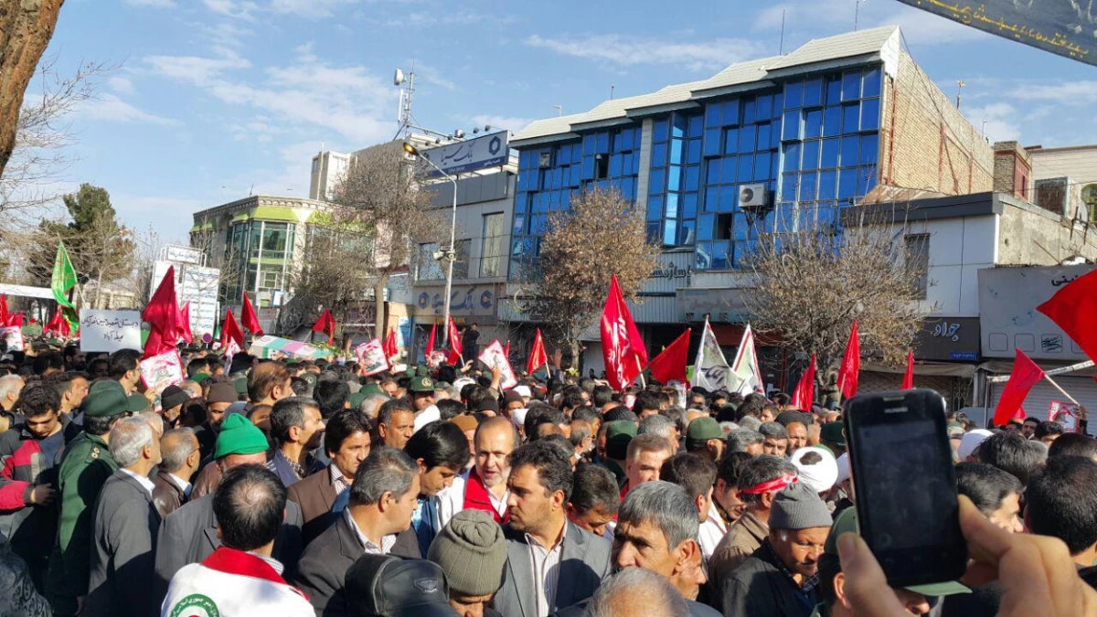 تشییع پیکر پاک شهدا