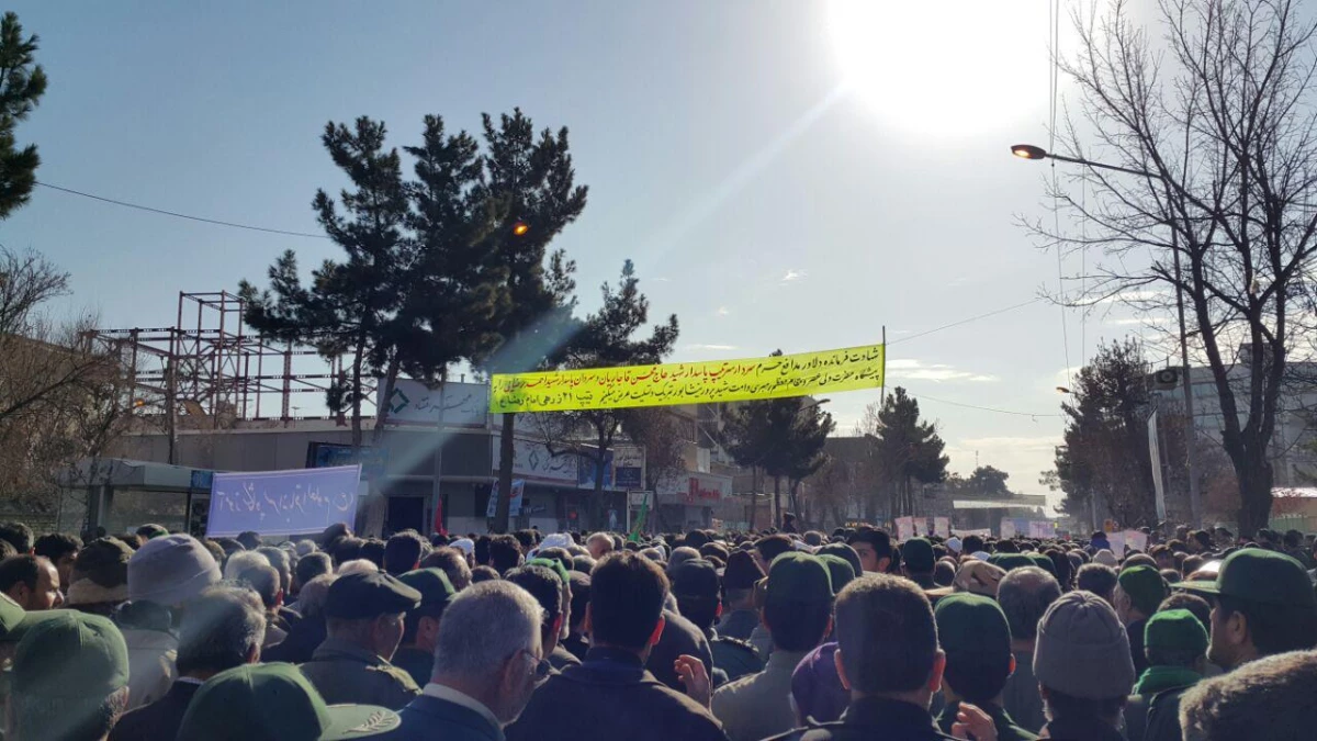 تشییع پیکر پاک شهدا