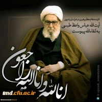 ارتحال آیت الله واعظ طبسی