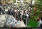 تشییع و تدفین دو شهید گمنام در پردیس شهید بهشتی مشهد