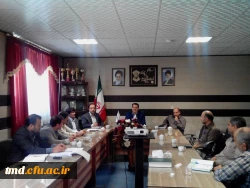 اولین جلسه شورای اداری کارکنان در سال جدید