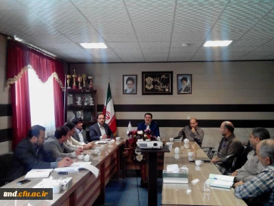 همزمان با حلول ماه رجب المرجب و میلاد مسعود امام محمد باقر (علیه السلام) برگزار شد : 
اولین جلسه شورای اداری کارکنان مرکز آموزش عالی دانشور نیشابور در سال 1395