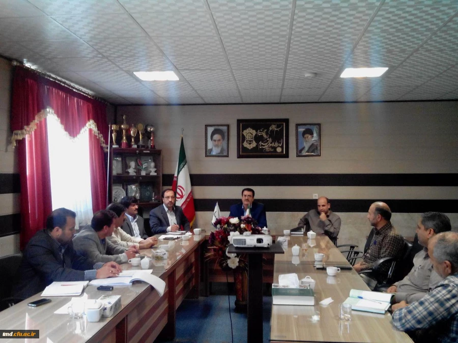 اولین جلسه شورای اداری کارکنان در سال جدید