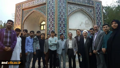 همزمان با روز جهانی عطار برگزار شد : 
حضور آقای دکتر مجتبوی مدیریت محترم امور پردیسهای خراسان رضوی و هیات همراه در آرامگاه عطار نیشابوری