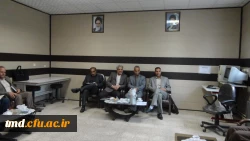 بازدید کارشناسان سازمان مرکزی از مرکز دانشور