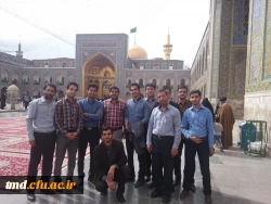 حضور در مسابقات قرآن و عترت مرحله استانی