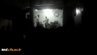 همزمان با اعیاد شعبانیه و با همت کانون  هنرهای نمایشی مرکز دانشور انجام شد : 
نمایش طنز ملاقه مودار