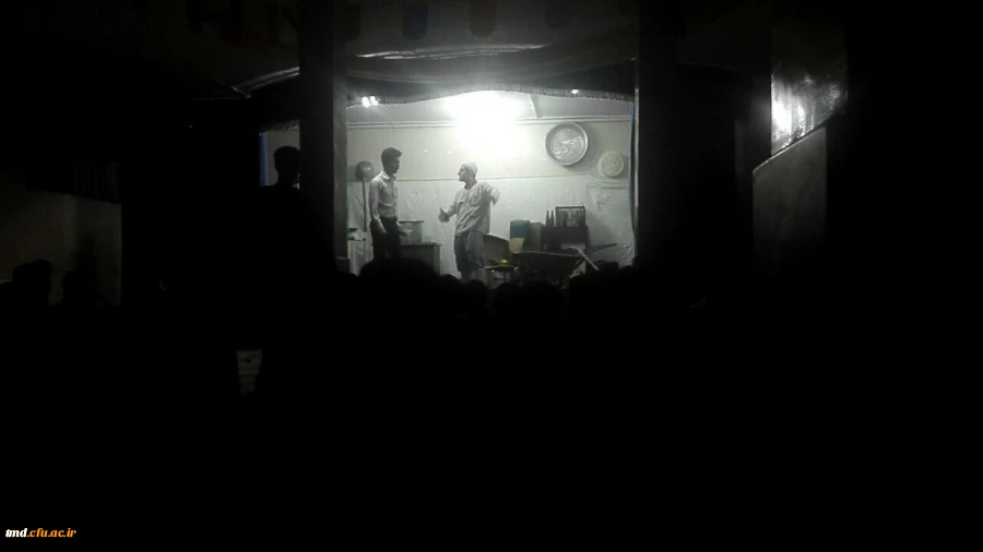 همزمان با اعیاد شعبانیه و با همت کانون  هنرهای نمایشی مرکز دانشور انجام شد : 
نمایش طنز ملاقه مودار 2