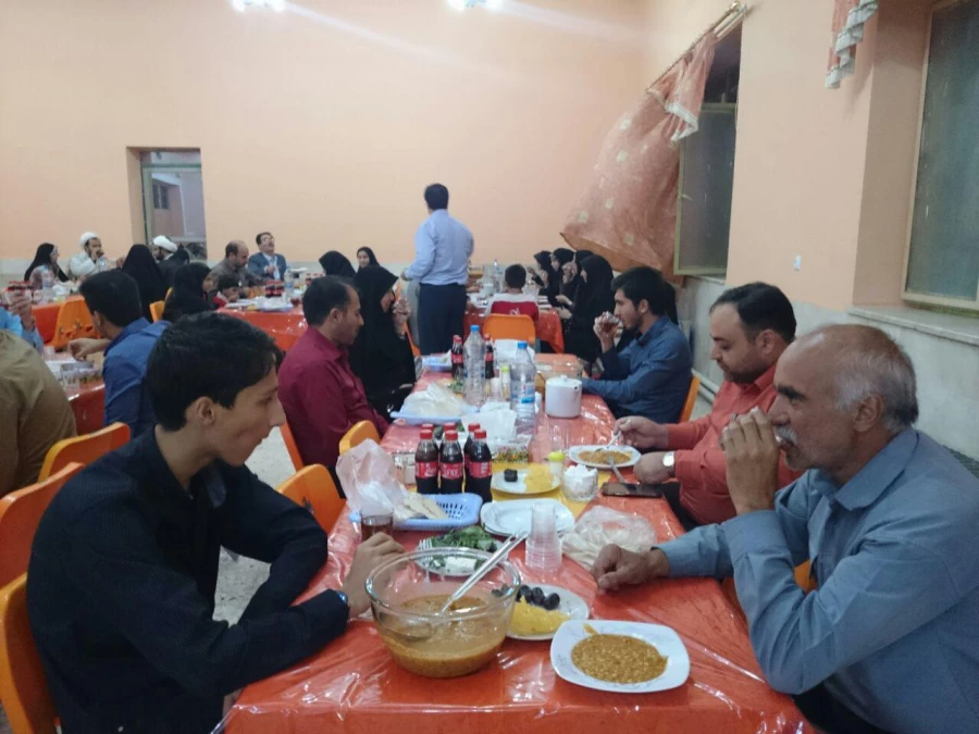 مراسم افطاری