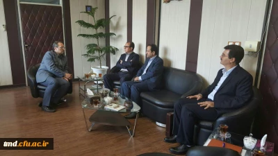 ملاقات دکتر گرمابی نماینده محترم نیشابور با دکتر مهر محمدی سرپرست دانشگاه فرهنگیان