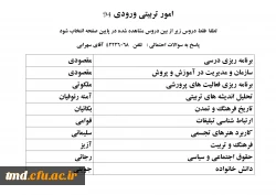 امور تربیتی 94