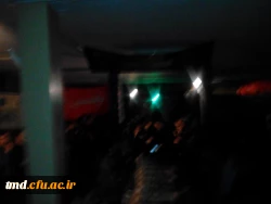 مراسم شب هشتم محرم دانشجویان دانشکده دانشور نیشابور