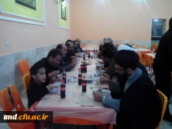 مراسم شب هشتم محرم دانشجویان دانشکده دانشور نیشابور