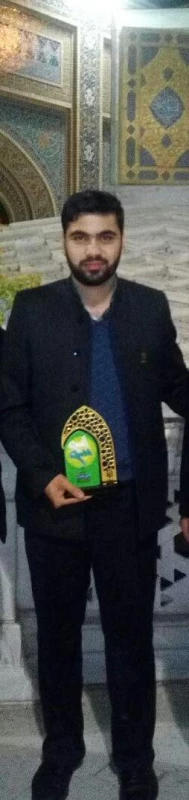 آقای عبداله شمس آبادی نفر نخست مسابقات آئین سخنوری