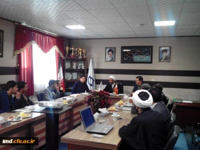 همزمان با حضور حجت الاسلام میرزایی مسئول محترم نهاد رهبری در دانشگاه فرهنگیان خراسان رضوی انجام شد : 
بازدید و گفتگو با دانشجویان واحد دانشور نیشابور