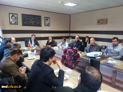 در جلسه شورای اداری واحد دانشور نیشابور انجام شد : 
تببین اهداف دانشگاه فرهنگیان و ابلاغ احکام جدید همکاران