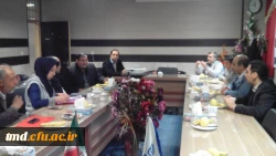 بازدید کارشناسان سازمان مرکزی دانشگاه و سازمان مدیریت و برنامه ریزی از مرکز دانشور