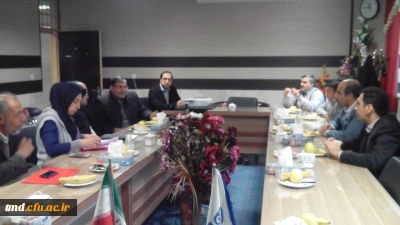 بازدید کارشناسان سازمان مدیریت و برنامه ریزی و کارشناسان سازمان مرکزی دانشگاه فرهنگیان 
از مرکز آموزش عالی دانشور نیشابور