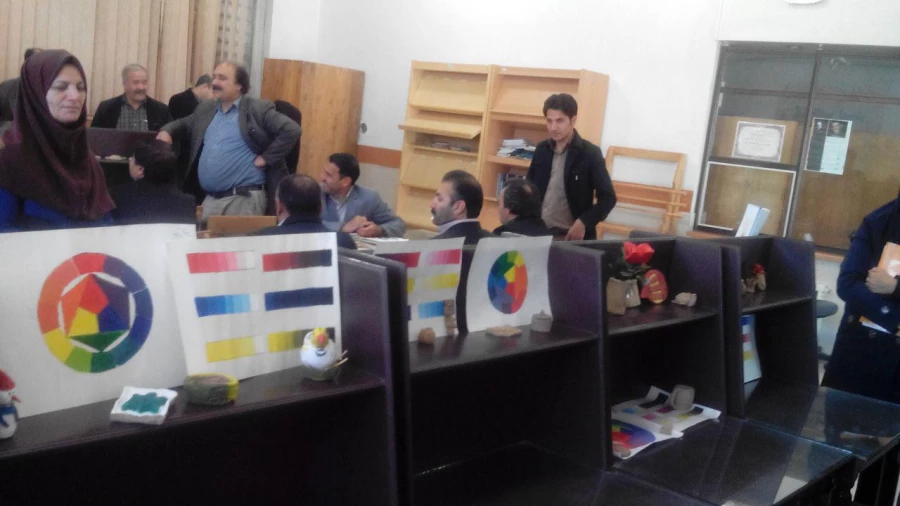 نمایشگاه سازه های هنری دانشجویان مقطع کارشناسی ناپیوسته ابتدائی