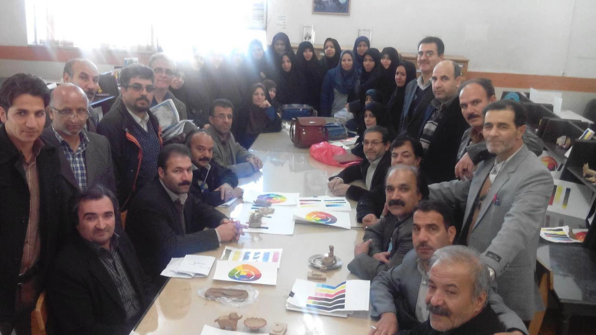 نمایشگاه سازه های هنری دانشجویان مقطع کارشناسی ناپیوسته ابتدائی