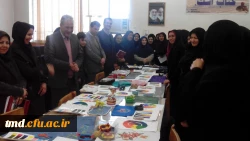 نمایشگاه سازه های هنری دانشجویان مقطع کارشناسی ناپیوسته ابتدائی