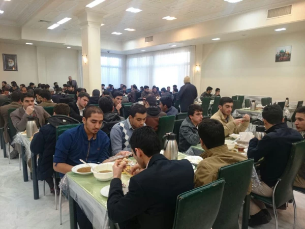 تشرف دانشجویان به حرم رضوی