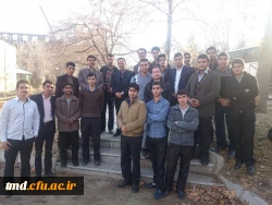 حضور دانشجویان در پردیس بهشتی مشهد