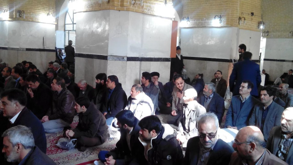 حضور کارکنان دانشگاه فرهنگیان واحد دانشور در مراسم ترحیم آیت الله هاشمی رفسنجانی