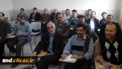 کلاس آموزش ضمن خدمت ویژه کارکنان و اساتیدموظف واحد دانشور