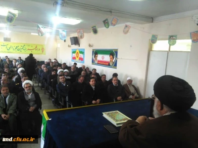 همزمان با ۱۲ بهمن ماه آغاز دهه مبارک فجر انجام شد : 
دیدار مسئولین شهرستان نیشابور با امام جمعه محترم شهرستان و حضور در مراسم جشن آغاز دهه فجر