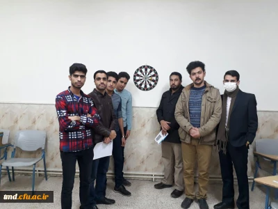 بمناسبت دهه مبارک فجر برگزار شد: 
مسابقه پرتاب دارت ویژه دانشجویان ساکن در خوابگاه