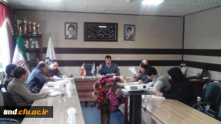 تشکیل جلسه پدافند غیر عامل در مرکز آموزش عالی دانشور نیشابور