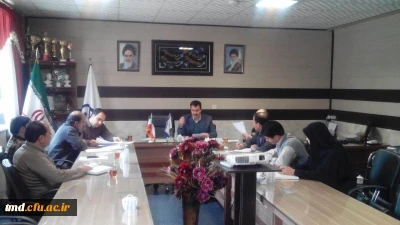 تشکیل جلسه پدافند غیر عامل در مرکز آموزش عالی دانشور نیشابور