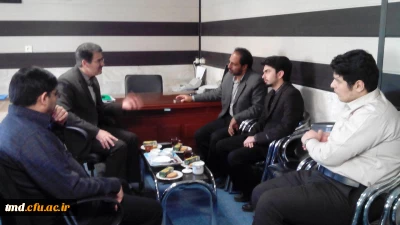 با حضور سرپرست محترم مرکز دانشور و اعضای کانون فیلم و عکس برگزار شد : 
نشست صمیمانه با ریاست محترم اداره ارشاد اسلامی شهرستان نیشابور