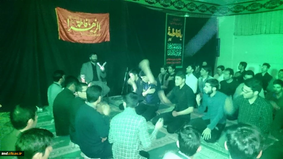 عزاداری دانشجویان در ایام فاطمیه (س)