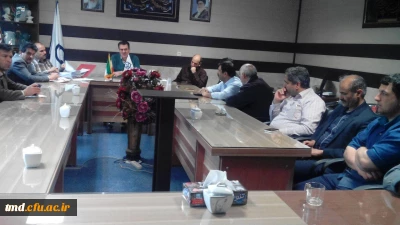 با هدف تکریم و خدمت به زائران حضرت علی بن موسی الرضا ( علیه السلام ) انجام شد : 
تشکیل جلسه ستاد اسکان مسافران نوروزی با حضور عوامل در مرکز دانشور نیشابور