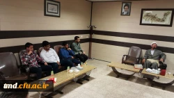 با حضور اعضای فعال در بسیج دانشجویی مرکز دانشور برگزار شد : 
جلسه شورای مرکزی بسیج با حضور حجت الاسلام عابدی  5