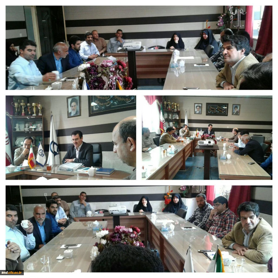 جلسه شورای اداری مرکز دانشور نیشابور