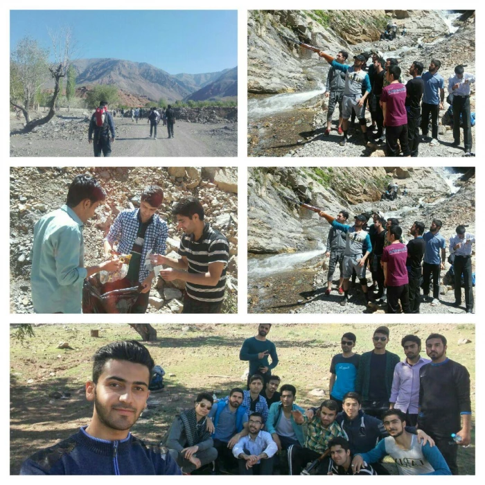 به همت انجمن کوه و طبیعت دانشجویان مرکز دانشور برگزار شد : 
طبیعت گردی و گردش در کوهسار نیشابور