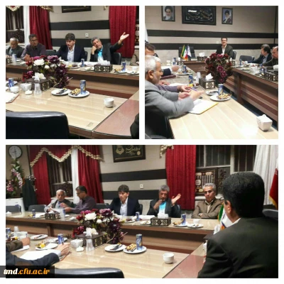 با حضور اساتید محترم کارورزی انجام شد : 
جلسه تبادل نظر کارگروه کارورزی مرکزدانشور نیشابور