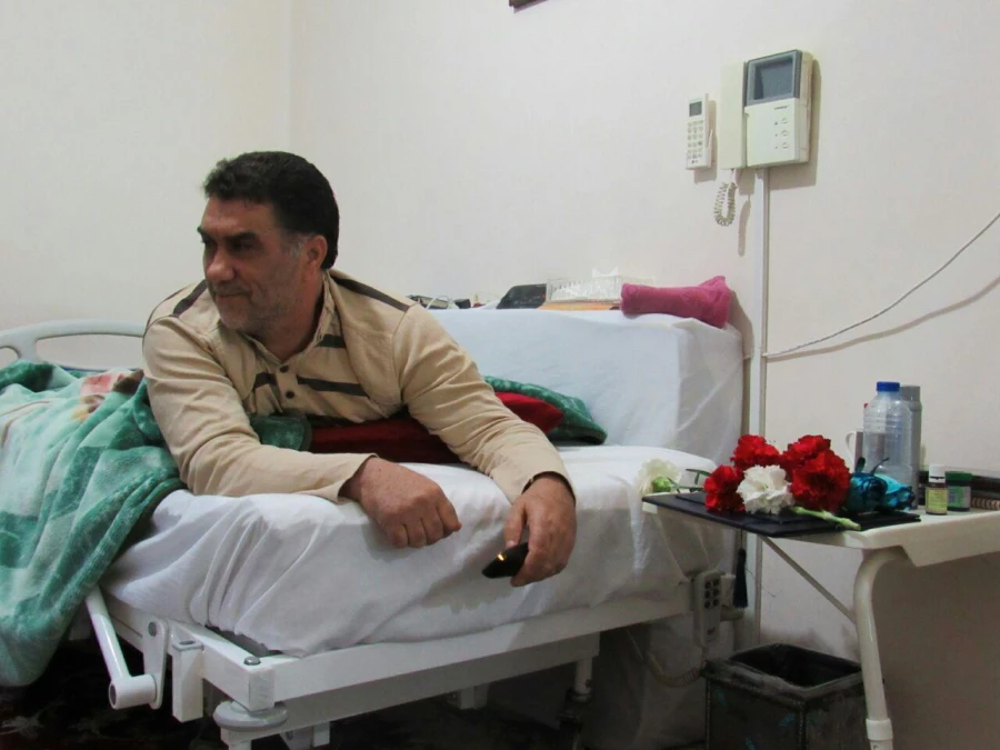 دیدار دانشجویا ن مرکز دانشور با جانباز سرافراز دفاع مقدس حاج سید علیرضا رضوی