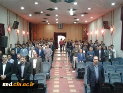 با حضور مسئولین استانی دانشگاه فرهنگیان و روسای آموزش و پرورش مناطق و مسئولین شهرستان انجام شد : 
اولین گردهم آیی دانش آموختگان مرکز دانشور نیشابور در همایش بررسی تجارب یکساله معلمی  7