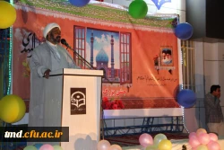 با حضور مسئول محترم نهاد مقام معظم رهبری در دانشگاه فرهنگیان خراسان رضوی انجام شد : 
مراسم جشن بزرگ نیمه شعبان  11