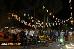 با حضور مسئول محترم نهاد مقام معظم رهبری در دانشگاه فرهنگیان خراسان رضوی انجام شد : 
مراسم جشن بزرگ نیمه شعبان  8